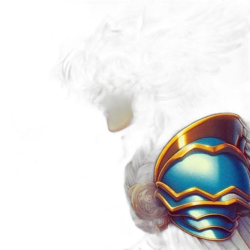 mask, dragon, weapon, sword, fantasy art, concept art, 3d render, anime transparent PNG cut-out