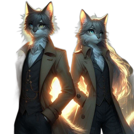 jacket, staff, mask, concept art, fantasy art, pixel art, comic book art, fire transparent PNG cut-out