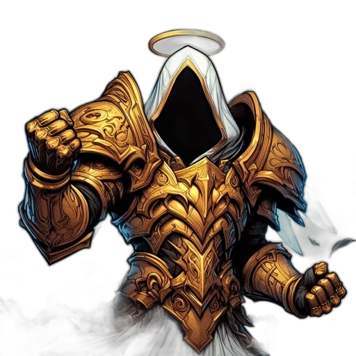 mask, face, staff, weapon, concept art, fantasy art, comic book art, majestic transparent PNG cut-out