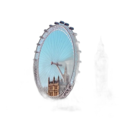 jewelry, concept art, collage, various, london, landmarks, including, eye transparent PNG cut-out