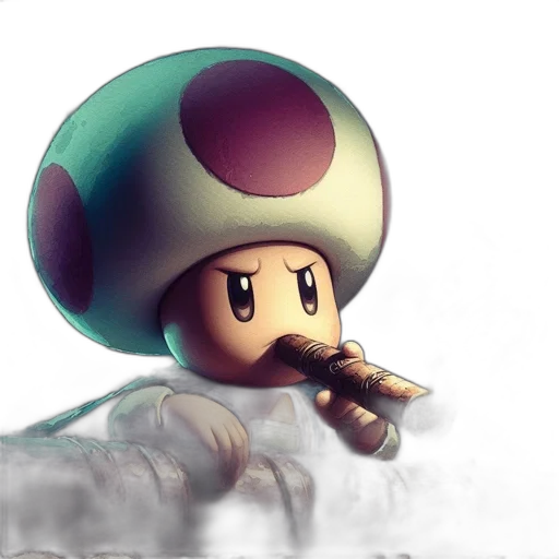hat, mask, weapon, crown, concept art, 3d render, pixel art, vaporwave transparent PNG cut-out