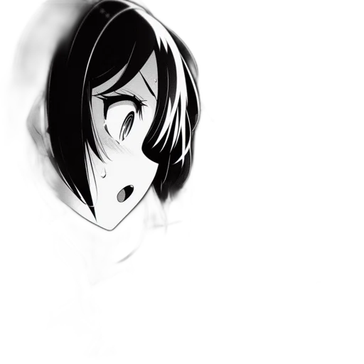 mask, face, robot, weapon, anime, comic book art, cartoon, concept art transparent PNG cut-out