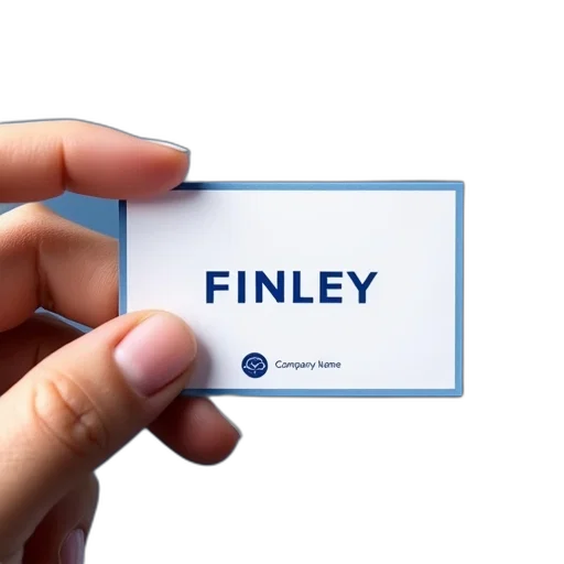 staff, person, hand, holding, white, business, card, name transparent PNG cut-out