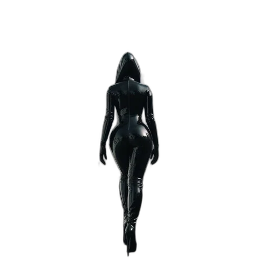 dress, creature, robot, mask, concept art, 3d render, pixel art, fantasy art transparent PNG cut-out