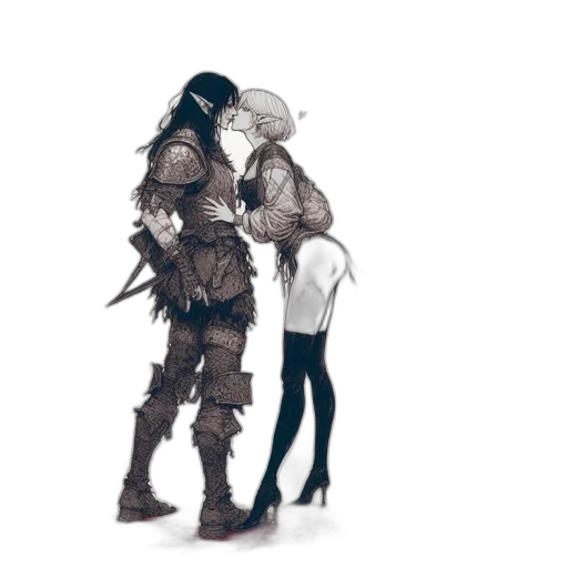 jacket, weapon, mask, hat, concept art, fantasy art, pixel art, cyberpunk transparent PNG cut-out