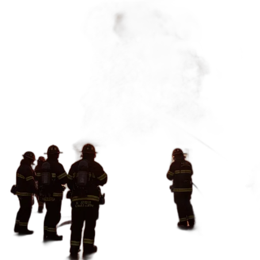 staff, weapon, jacket, concept art, 3d render, fire, fog, snow transparent PNG cut-out