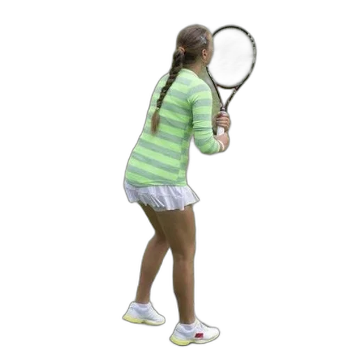 dress, staff, hair, 3d render transparent PNG cut-out