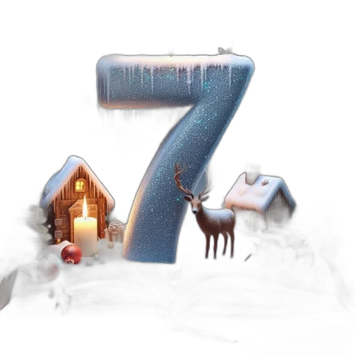 furniture, 3d render, concept art, photorealistic, fantasy art, snow, fog, snowy transparent PNG cut-out