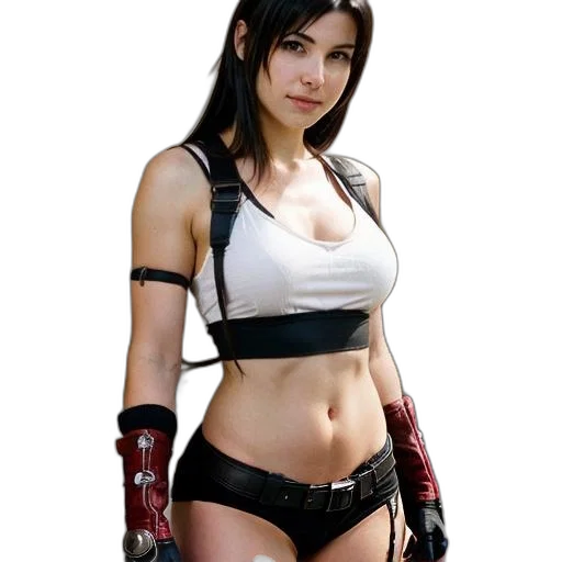 weapon, concept art, photorealistic, fantasy art, pixel art, woman, edgy, outfit transparent PNG cut-out
