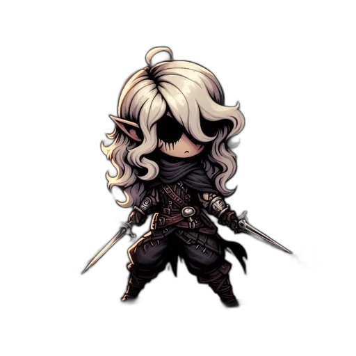staff, sword, weapon, hair, fantasy art, pixel art, concept art, anime transparent PNG cut-out