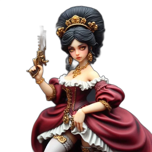 jewelry, staff, concept art, fantasy art, 3d render, photorealistic, detailed, figurine transparent PNG cut-out