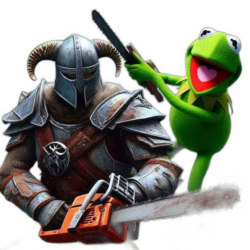 sword, dragon, weapon, fantasy art, concept art, medieval, knight, kermit transparent PNG cut-out