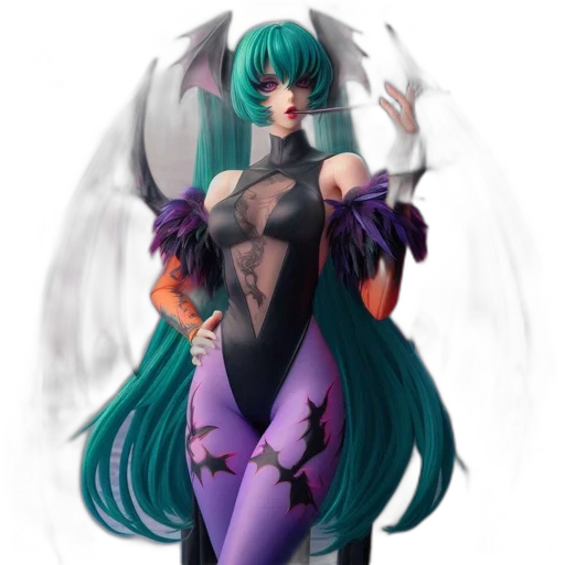 dragon, fantasy art, concept art, anime, pixel art, dark, pastel, green transparent PNG cut-out