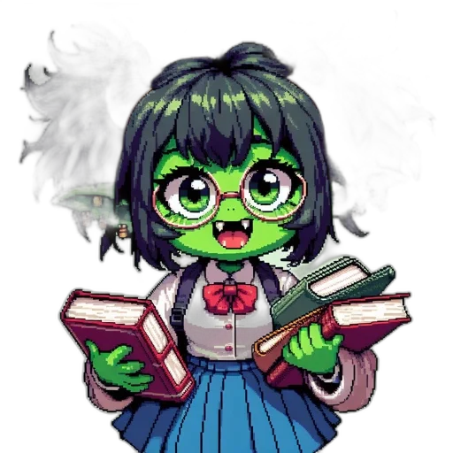 staff, pixel art, concept art, fantasy art, anime, green, animated, character transparent PNG cut-out