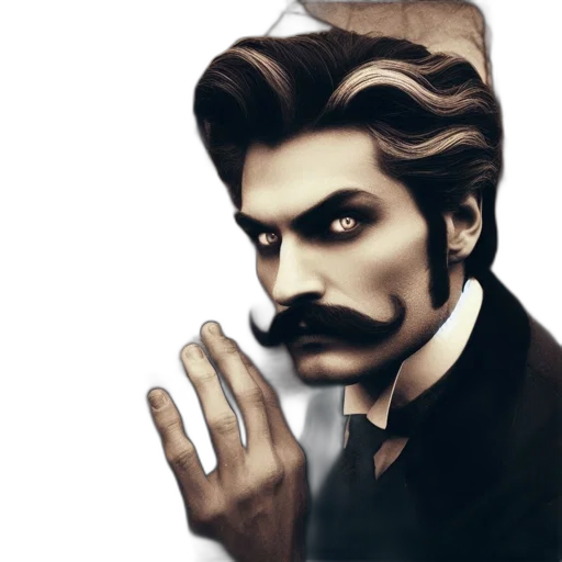 face, mask, staff, pixel art, concept art, fantasy art, comic book art, man transparent PNG cut-out