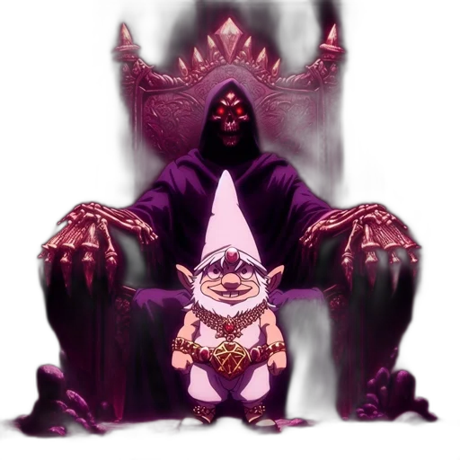 creature, mask, staff, crown, concept art, pixel art, fantasy art, comic book art transparent PNG cut-out