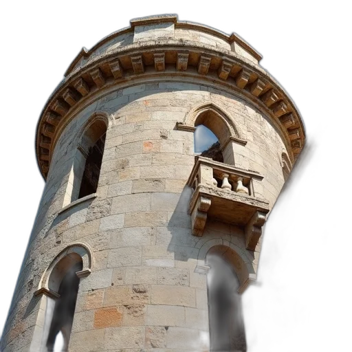 building, crown, staff, face, photorealistic, 3d render, first, image transparent PNG cut-out