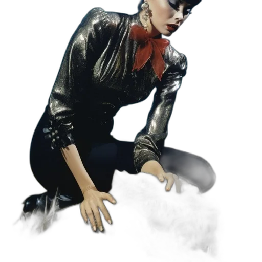jacket, staff, concept art, photorealistic, comic book art, 3d render, red, woman transparent PNG cut-out