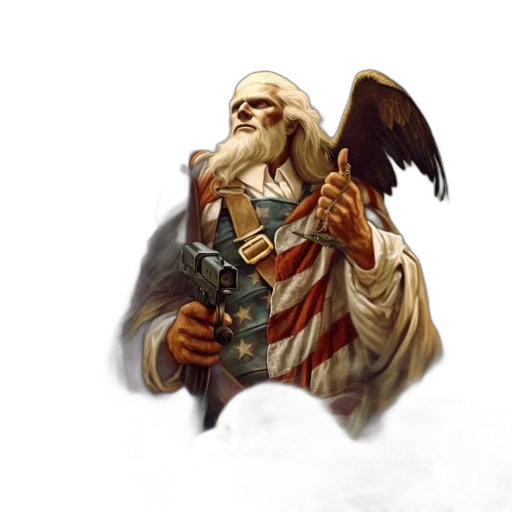 staff, weapon, concept art, fantasy art, pixel art, photorealistic, bearded, figure transparent PNG cut-out