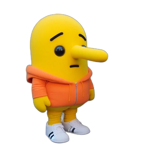 creature, animal, jacket, face, 3d render, concept art, cartoon, pixel art transparent PNG cut-out
