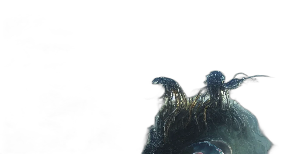 hair, creature, mask, crown transparent PNG cut-out