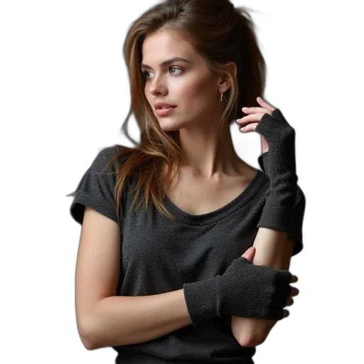 jacket, jewelry, staff, dress transparent PNG cut-out
