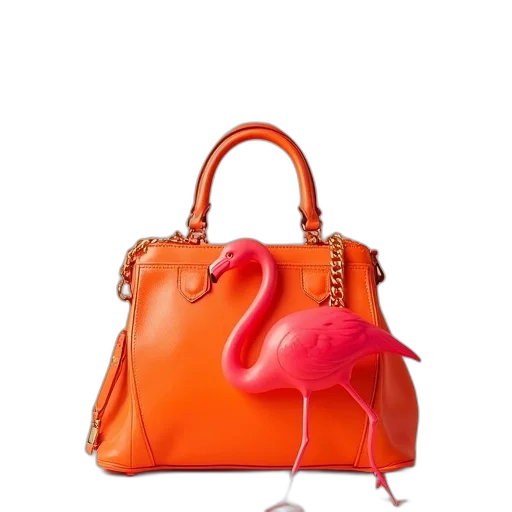 neon, colorful, pink, flamingo transparent PNG cut-out