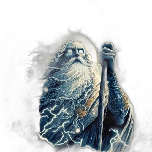 dragon, staff, creature, hair, fantasy art, concept art, watercolor, comic book art transparent PNG cut-out