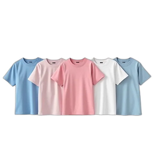 dress, jacket, 3d render, pastel, colorful, blue, monochrome, collection transparent PNG cut-out