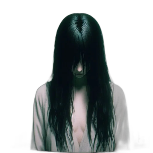 mask, face, hair, creature, concept art, photorealistic, 3d render, pixel art transparent PNG cut-out