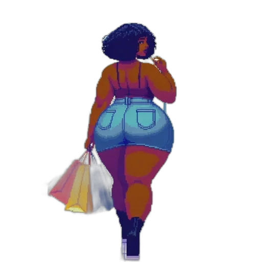 dress, jacket, umbrella, robot, concept art, watercolor, pixel art, cyberpunk transparent PNG cut-out