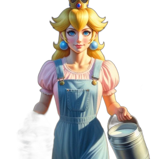 dress, crown, staff, jewelry, concept art, fantasy art, pixel art, 3d render transparent PNG cut-out
