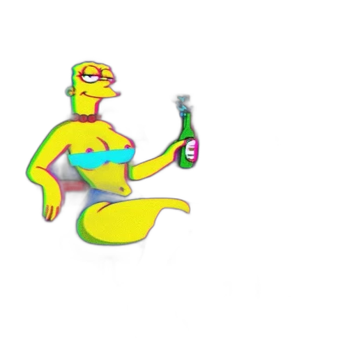 robot, bottle, creature, animal, pixel art, concept art, vaporwave, 3d render transparent PNG cut-out