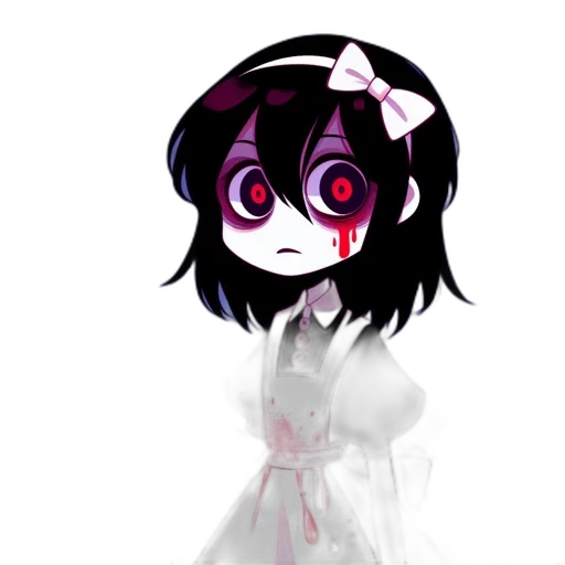 mask, dress, creature, face, pixel art, anime, concept art, cartoon transparent PNG cut-out