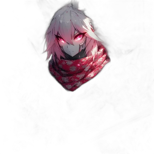 mask, face, creature, dragon, concept art, pixel art, anime, watercolor transparent PNG cut-out