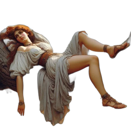 dress, furniture, shoes, photorealistic, concept art, fantasy art, oil painting, night transparent PNG cut-out