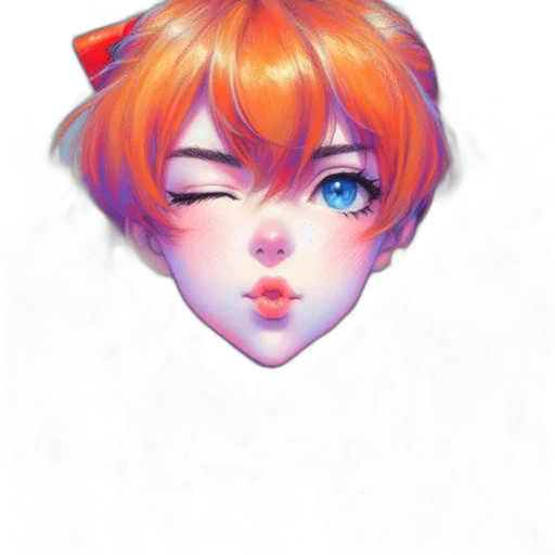 face, mask, crown, staff, anime, watercolor, fantasy art, photorealistic transparent PNG cut-out