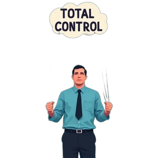 staff, second, image, stylized, illustration, person, being, controlled transparent PNG cut-out