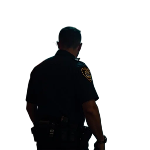 staff, weapon, jacket, hat transparent PNG cut-out