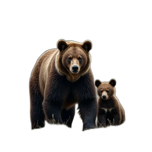 animal, photorealistic, concept art, 3d render transparent PNG cut-out