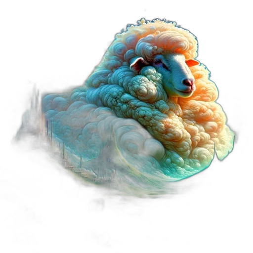 creature, dragon, animal, mask, concept art, 3d render, photorealistic, pixel art transparent PNG cut-out