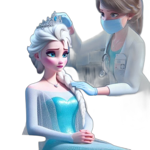 crown, jewelry, staff, robot, concept art, 3d render, fantasy art, photorealistic transparent PNG cut-out