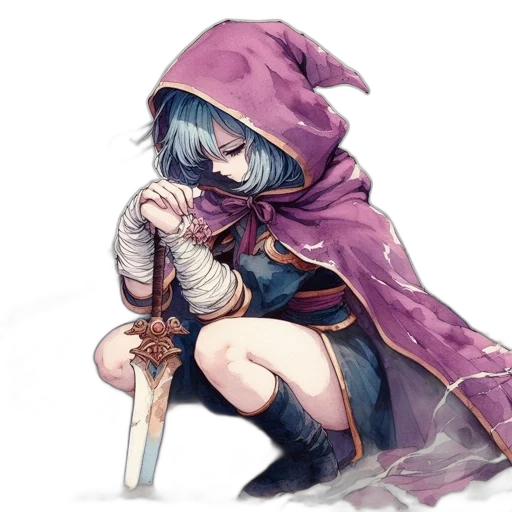 sword, weapon, staff, umbrella, fantasy art, concept art, pixel art, watercolor transparent PNG cut-out