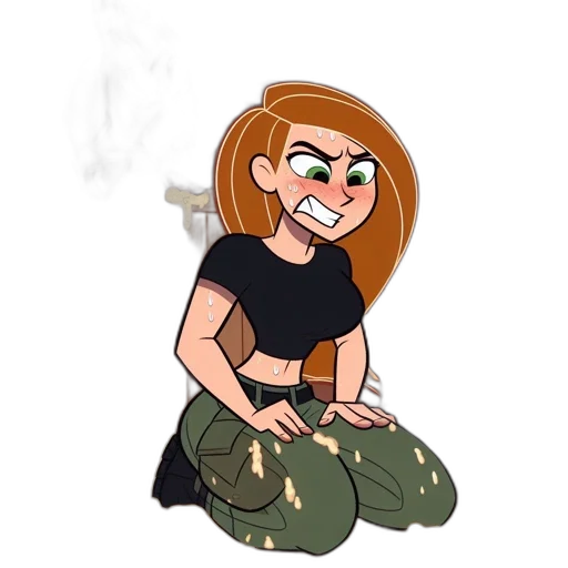 creature, dress, jacket, staff, cartoon, concept art, pixel art, watercolor transparent PNG cut-out