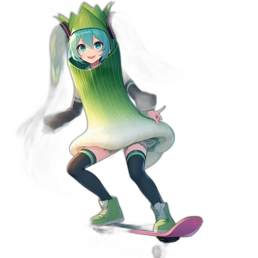 dress, creature, staff, robot, concept art, anime, 3d render, fantasy art transparent PNG cut-out