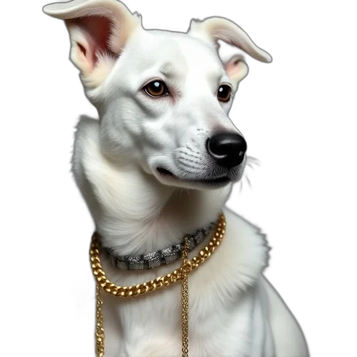 jewelry, animal, staff, photorealistic transparent PNG cut-out