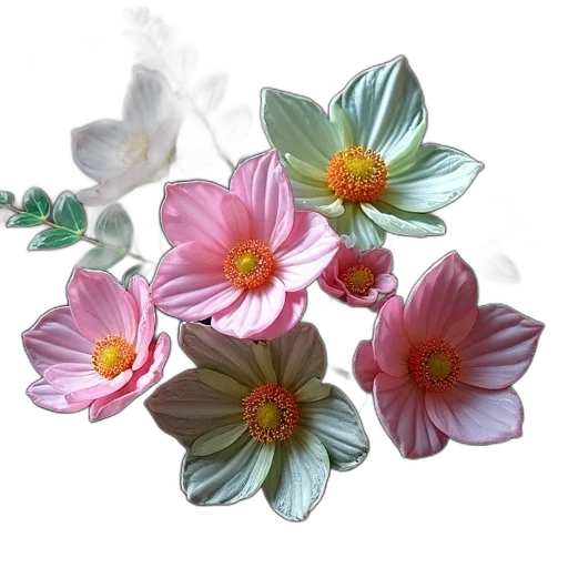 flower, jewelry, crown, staff, photorealistic, 3d render, oil painting, watercolor transparent PNG cut-out