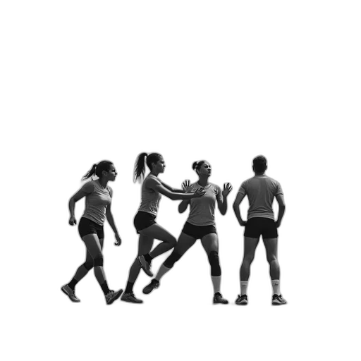 staff, shoes, concept art, 3d render, photorealistic, pixel art, monochrome, volleyball transparent PNG cut-out