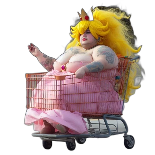 animal, creature, dress, car, concept art, photorealistic, 3d render, vaporwave transparent PNG cut-out