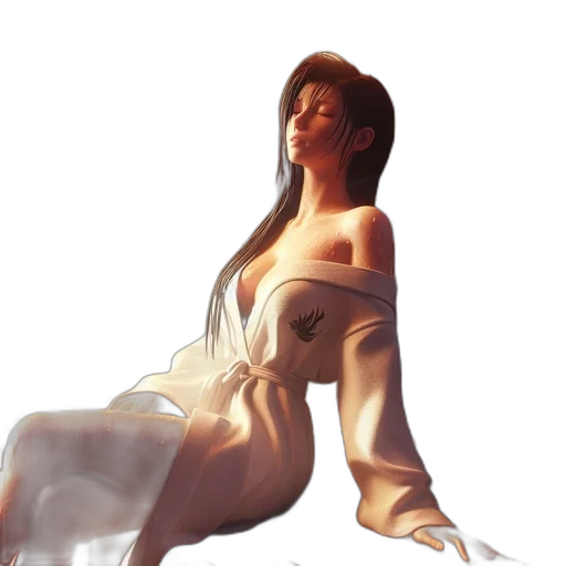 dress, face, jewelry, photorealistic, concept art, oil painting, 3d render, outer space transparent PNG cut-out